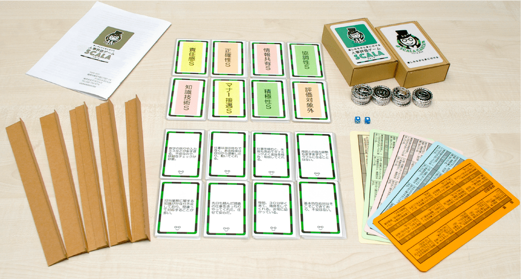 人生評価ゲームSCALA|商品セット内容・基本料金
